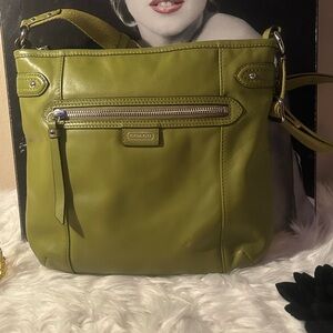 Coach Olive Leather Crossbody Bag
